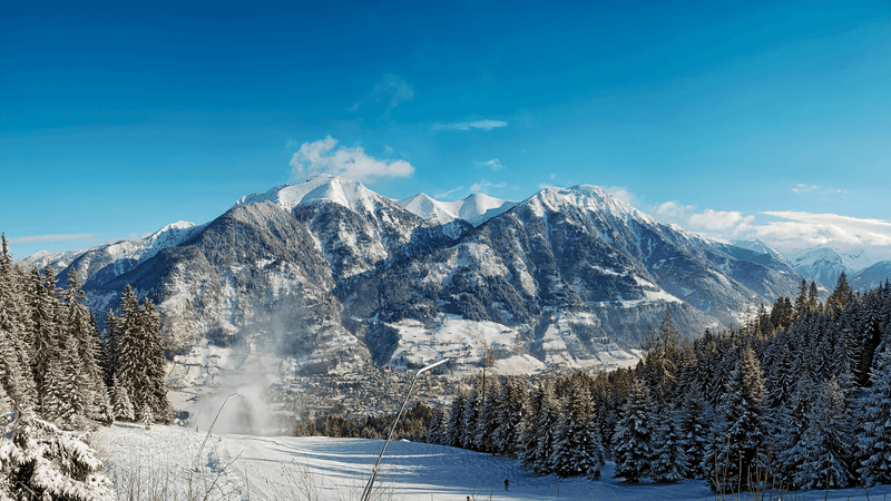 What is it like skiing in Austria in January?