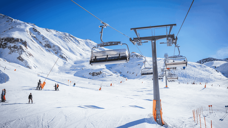 What is it like skiing in Austria in February?